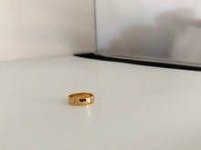 Load image into Gallery viewer, Gold Filled Hammered Band Ring - Gold Stacking Ring