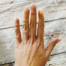 Load image into Gallery viewer, Bow Tie Ring - Sterling Silver Stacking Ring