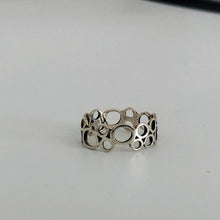 Load image into Gallery viewer, Bubble Ring - Sterling Silver Stacking Ring