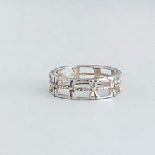 Load image into Gallery viewer, Dragonfly Ring - Sterling Silver Stacking Ring