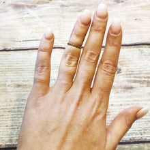 Load image into Gallery viewer, Gold Filled Braid Ring - Gold Stacking Ring