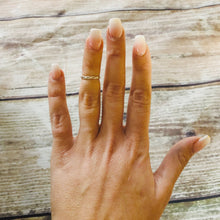 Load image into Gallery viewer, Silver Braid Ring - Sterling Silver Stacking Ring