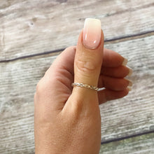 Load image into Gallery viewer, Silver Braid Ring - Sterling Silver Stacking Ring