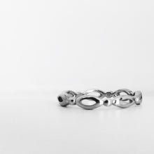 Load image into Gallery viewer, Bow Tie Ring - Sterling Silver Stacking Ring