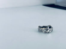 Load image into Gallery viewer, Claddagh Ring - Sterling Silver Ring