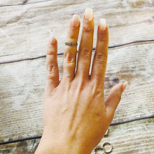 Load image into Gallery viewer, Daisy Ring - Sterling Silver Stacking Ring