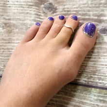 Load image into Gallery viewer, Crystal Wave Ring - Sterling Silver Stacking Ring