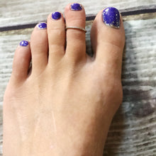 Load image into Gallery viewer, Glitter Ring - Sterling Silver Stacking Ring