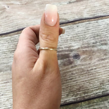Load image into Gallery viewer, 2 mm Gold Filled band Ring - Gold Stacking Ring