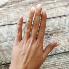 Load image into Gallery viewer, 1mm silver plain Ring - Sterling Silver Stacking Ring