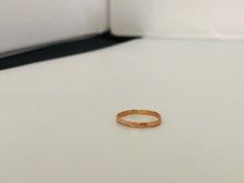 Load image into Gallery viewer, Rose Gold Filled Diamond Cut Band Ring - Rose Gold Stacking Ring