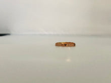 Load image into Gallery viewer, Rose Gold Filled Diamond Cut Band Ring - Rose Gold Stacking Ring