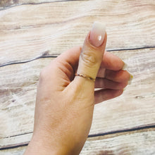 Load image into Gallery viewer, Rose Gold Filled Diamond Cut Band Ring - Rose Gold Stacking Ring