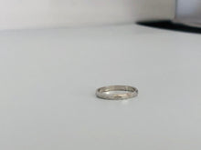 Load image into Gallery viewer, Diamond Cut Ring - Sterling Silver Stacking Ring
