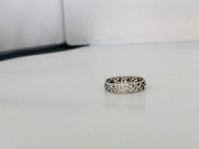 Load image into Gallery viewer, Silver Wave Ring - Sterling Silver Stacking Ring
