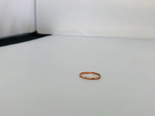 Load image into Gallery viewer, Rose Gold Filled plain band Ring - Rose Gold Stacking Ring
